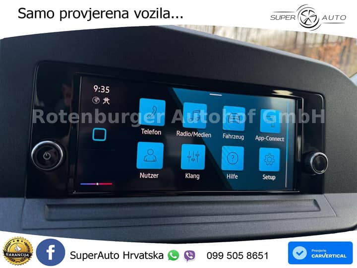Volkswagen Caddy 2.0 TDI 75 KS, TEM+PARK+ASIST