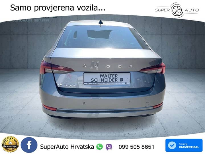 Škoda Octavia 2.0 TDI DSG Style 150 KS, ACC+KAM+KEY+GR SJED+LED+LANE