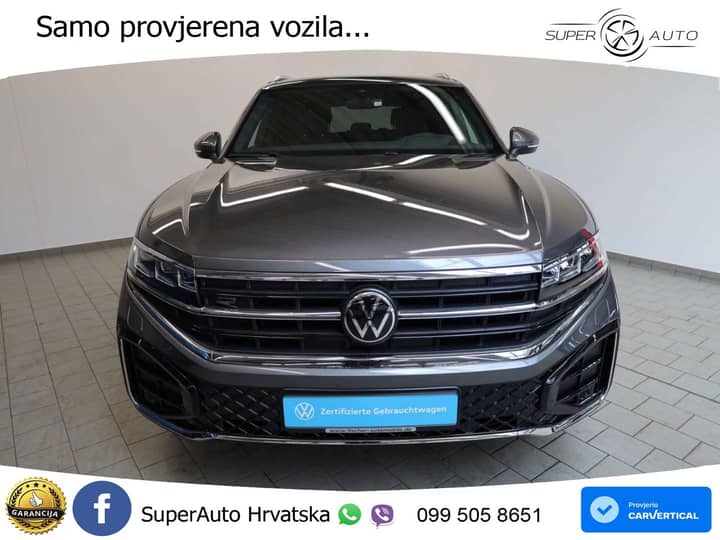 VW Touareg 3.0 TDI V6 4M Aut. R line 231 KS, ZRAČNI+MATRIX+ACC+GR SJED+KAM+PDC