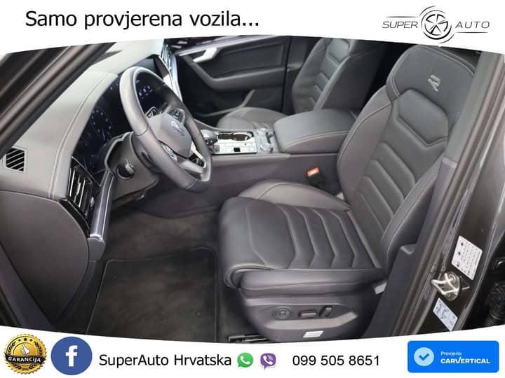 VW Touareg 3.0 TDI V6 4M Aut. R line 231 KS, ZRAČNI+MATRIX+ACC+GR SJED+KAM+PDC