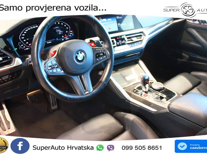 BMW M4 Coupe xDrive Steptronic Comp. 510 KS, LASER+ACC+GR SJED+360+CARBON
