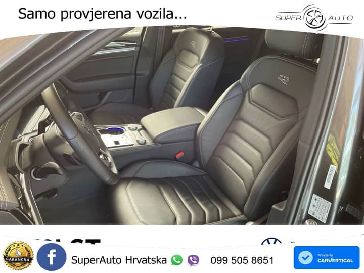 VW Touareg 3.0 TDI V6 4M Aut. R line 231 KS, ZRAČNI+MATRIX+ACC+4xGR SJED+KAM+PDC