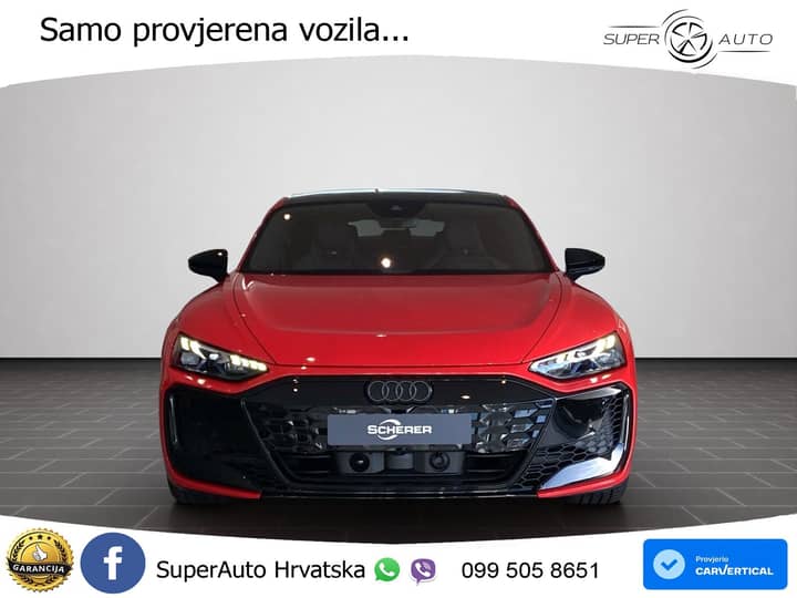 Audi e-tron GT RS quattro 843 KS, PANO+ACC+HEAD+GR SJED+KEY+VIRT+LANE
