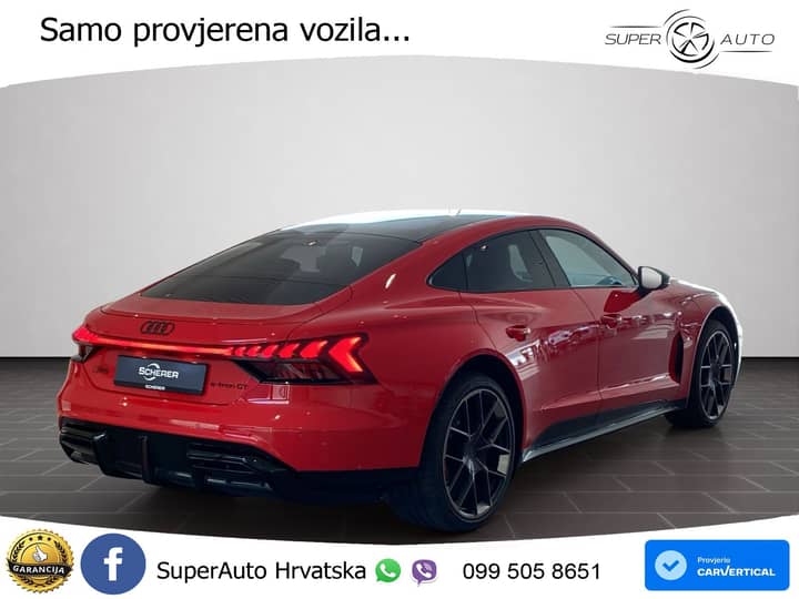Audi e-tron GT RS quattro 843 KS, PANO+ACC+HEAD+GR SJED+KEY+VIRT+LANE