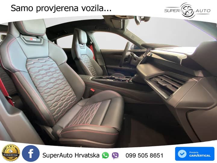 Audi e-tron GT RS quattro 843 KS, PANO+ACC+HEAD+GR SJED+KEY+VIRT+LANE