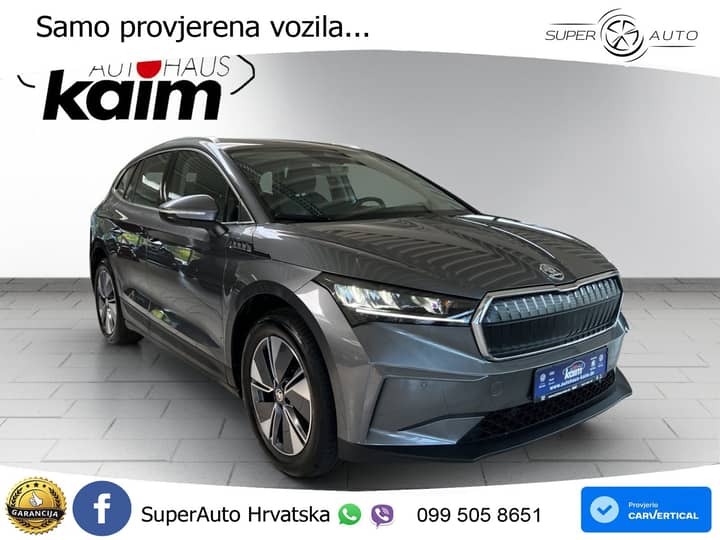 Škoda Enyaq iV 80 Aut. Loft 204 KS, ACC+KAM+GR SJED+VIRT+LANE