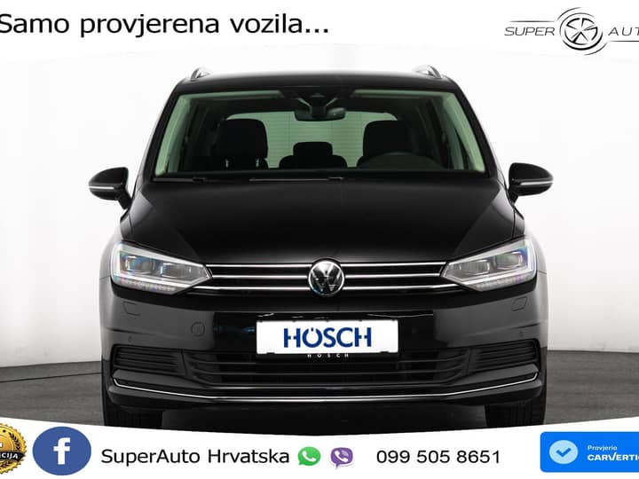 VW Touran 1.5 TSI DSG Comfortline 150 KS, 7-SJED+LED+ACC+GR SJED+PDC+VIRT