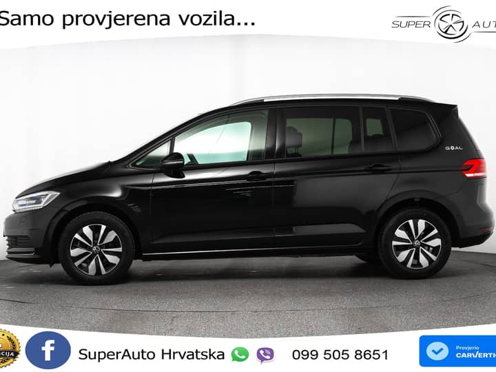 VW Touran 1.5 TSI DSG Comfortline 150 KS, 7-SJED+LED+ACC+GR SJED+PDC+VIRT