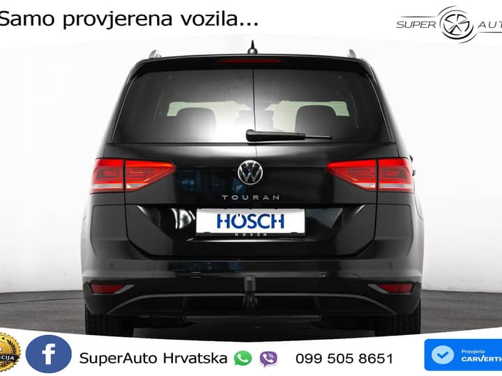 VW Touran 1.5 TSI DSG Comfortline 150 KS, 7-SJED+LED+ACC+GR SJED+PDC+VIRT