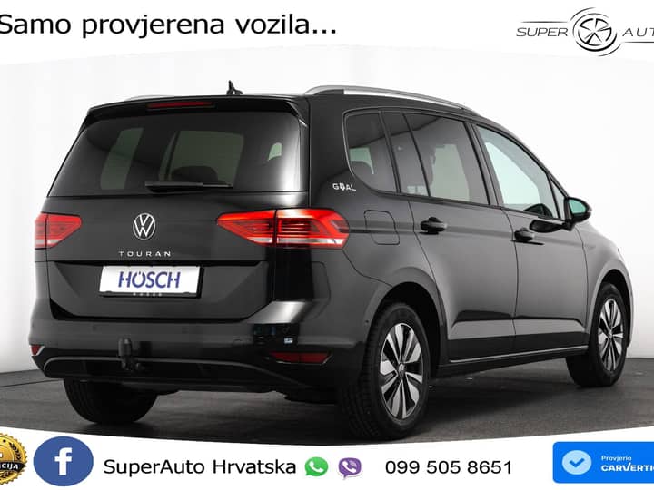 VW Touran 1.5 TSI DSG Comfortline 150 KS, 7-SJED+LED+ACC+GR SJED+PDC+VIRT