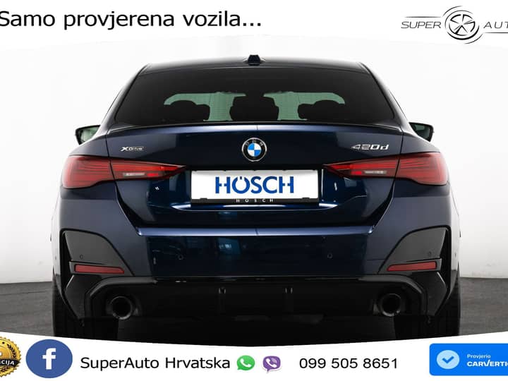 BMW 420d xDrive GC Aut. M Sport Pro 190 KS, ACC+360+GR SJED+HEAD+VIRT+NAVI