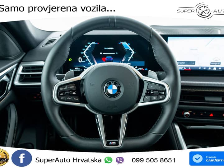 BMW 420d xDrive GC Aut. M Sport Pro 190 KS, ACC+360+GR SJED+HEAD+VIRT+NAVI
