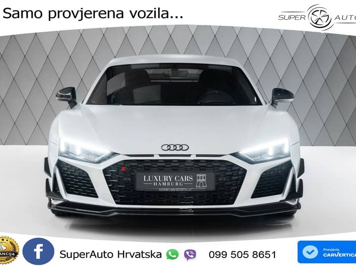 1/333 Audi R8 GT 5.2 FSI V10 RWD S tronic 620 KS, LASER+VIRT+GR SJED+CARBON+B&O