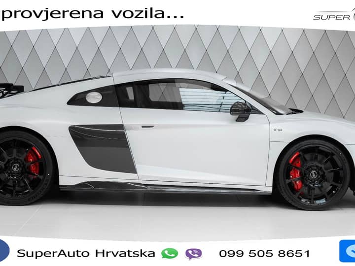 1/333 Audi R8 GT 5.2 FSI V10 RWD S tronic 620 KS, LASER+VIRT+GR SJED+CARBON+B&O