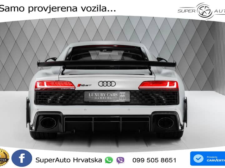 1/333 Audi R8 GT 5.2 FSI V10 RWD S tronic 620 KS, LASER+VIRT+GR SJED+CARBON+B&O