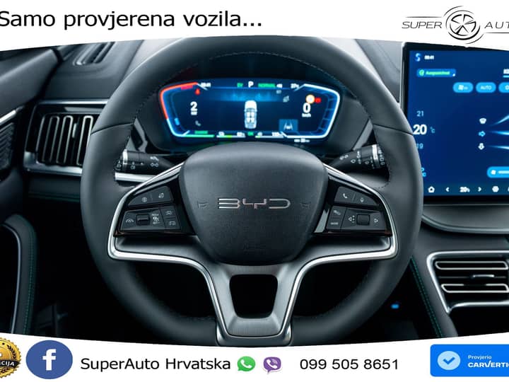 NOVO BYD Seal U 1.5L DM-i 4x4 Aut. Design 324 KS, LED+ACC+GR SJED+PANO+360+VIRT