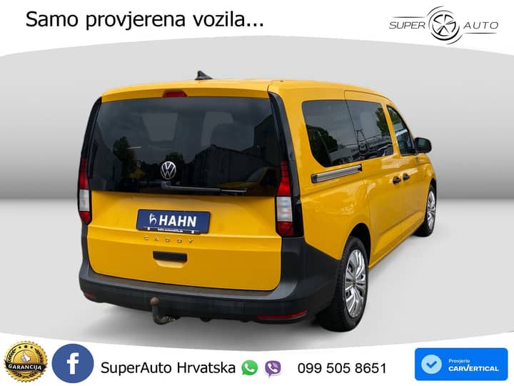 Volkswagen Caddy Maxi 2.0 TDI 102 KS, LED+PARK+NAVI