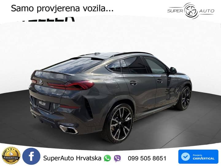 BMW X6 40d xDrive Steptronic M Sport 352 KS, LED+ACC+4xGR SJED+360+PANO