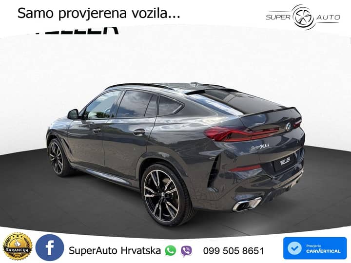 BMW X6 40d xDrive Steptronic M Sport 352 KS, LED+ACC+4xGR SJED+360+PANO