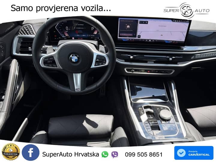 BMW X6 40d xDrive Steptronic M Sport 352 KS, LED+ACC+4xGR SJED+360+PANO