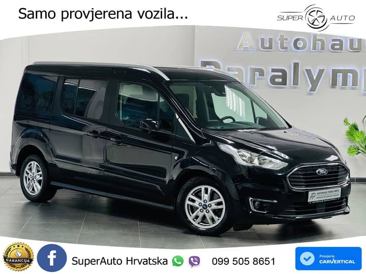 Ford Grand Tourneo Connect 1.5 EcoBlue Aut. Titanium 120 KS, ACC+GR SJED+KAM