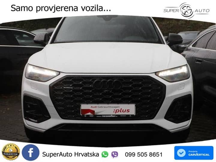 Audi Q5 Sportback 40 TFSI quattro Aut. S line 204 KS, ACC+LED+360+GR SJED+PANO