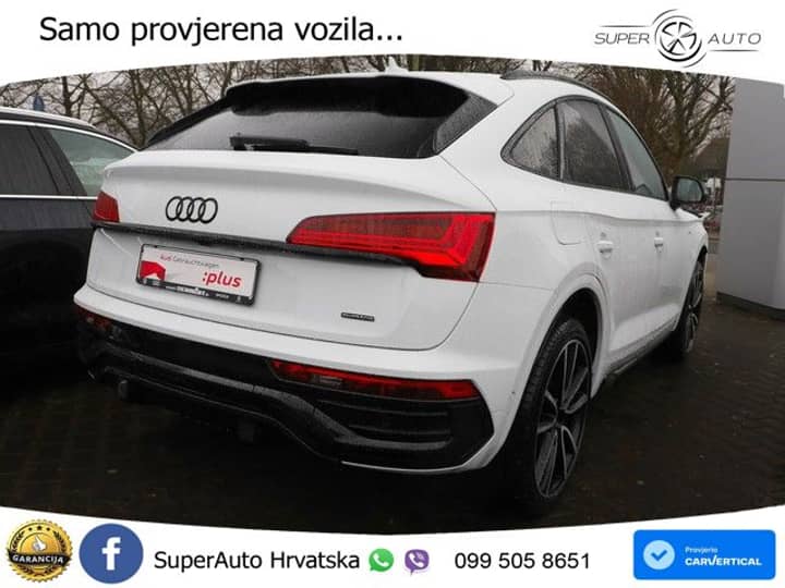 Audi Q5 Sportback 40 TFSI quattro Aut. S line 204 KS, ACC+LED+360+GR SJED+PANO