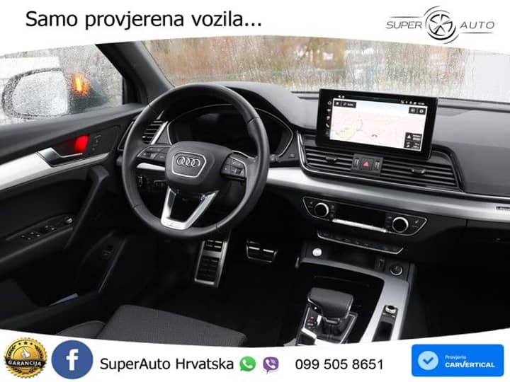 Audi Q5 Sportback 40 TFSI quattro Aut. S line 204 KS, ACC+LED+360+GR SJED+PANO