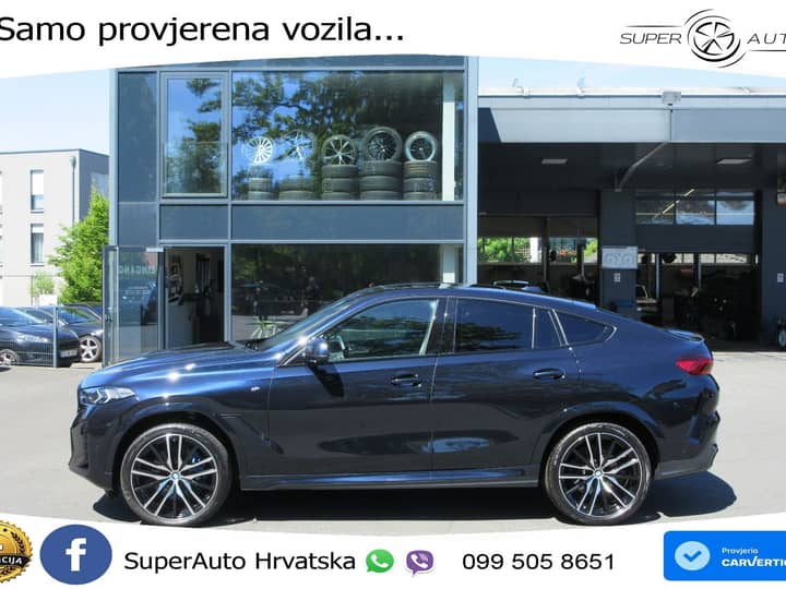 BMW X6 40d xDrive Steptronic M Sport 352 KS, LED+ACC+4xGR SJED+360+PANO+CARBON