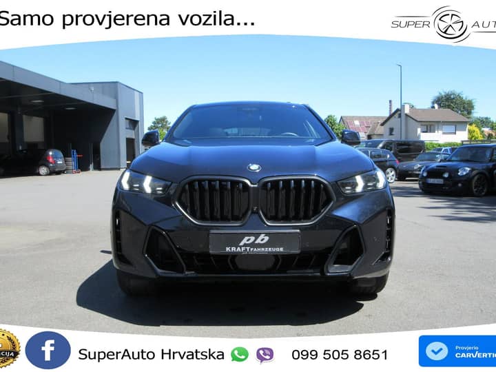 BMW X6 40d xDrive Steptronic M Sport 352 KS, LED+ACC+4xGR SJED+360+PANO+CARBON
