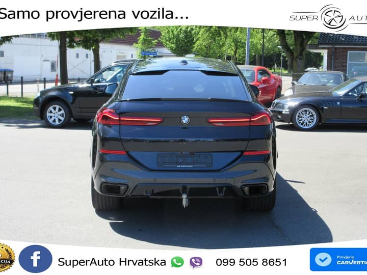 BMW X6 40d xDrive Steptronic M Sport 352 KS, LED+ACC+4xGR SJED+360+PANO+CARBON