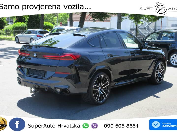 BMW X6 40d xDrive Steptronic M Sport 352 KS, LED+ACC+4xGR SJED+360+PANO+CARBON