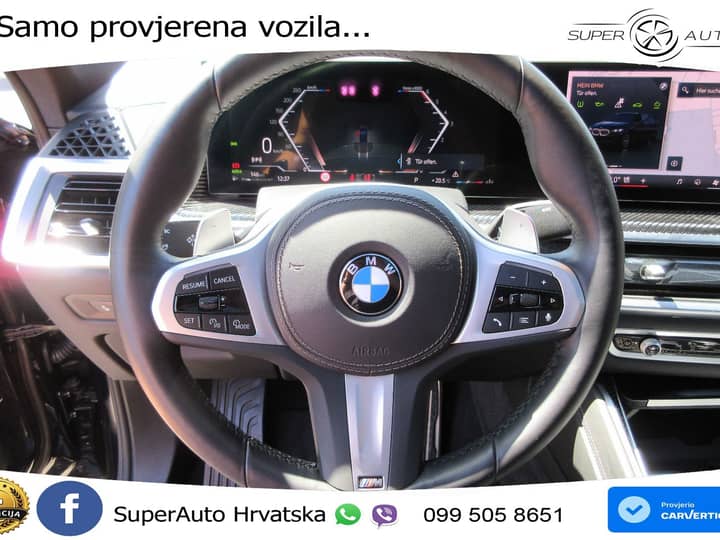 BMW X6 40d xDrive Steptronic M Sport 352 KS, LED+ACC+4xGR SJED+360+PANO+CARBON