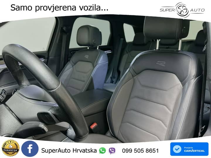 VW Touareg 3.0 TDI 4M Aut. R line 286 KS, PANO+ZRAČ+360+GR SJED+ACC+KEY+VIRT