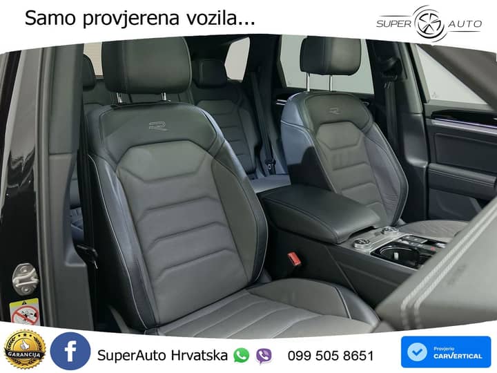 VW Touareg 3.0 TDI 4M Aut. R line 286 KS, PANO+ZRAČ+360+GR SJED+ACC+KEY+VIRT