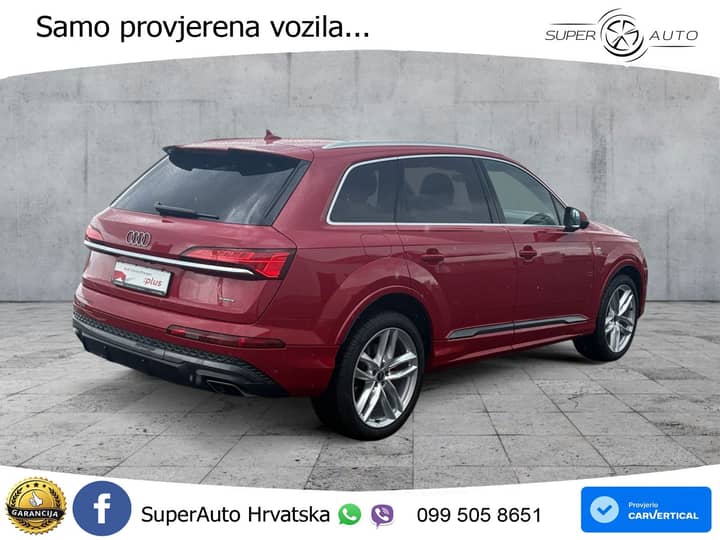 Audi Q7 55 TFSI quattro Aut. S line 340 KS, PANO+ZRAČ+360+GR SJED+HEAD+ACC+KEY