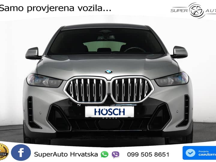 BMW X6 30d xDrive Steptronic M Sport 286 KS, LED+TEM+GR SJED+KAM+VIRT+PDC