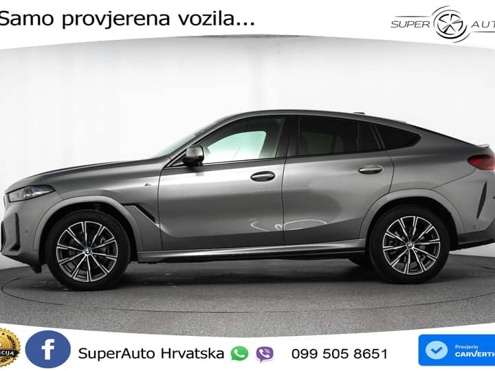 BMW X6 30d xDrive Steptronic M Sport 286 KS, LED+TEM+GR SJED+KAM+VIRT+PDC