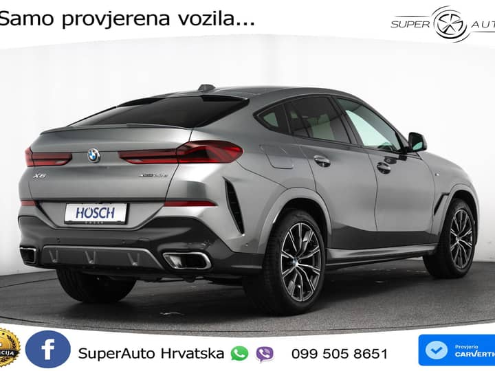 BMW X6 30d xDrive Steptronic M Sport 286 KS, LED+TEM+GR SJED+KAM+VIRT+PDC