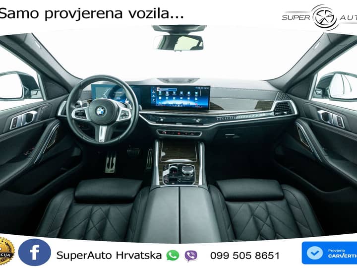 BMW X6 30d xDrive Steptronic M Sport 286 KS, LED+TEM+GR SJED+KAM+VIRT+PDC