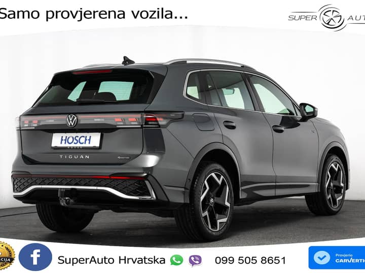 VW Tiguan 2.0 TDI 4M DSG R line 193 KS, LED+ACC+4xGR SJED+KAM+VIRT+PDC