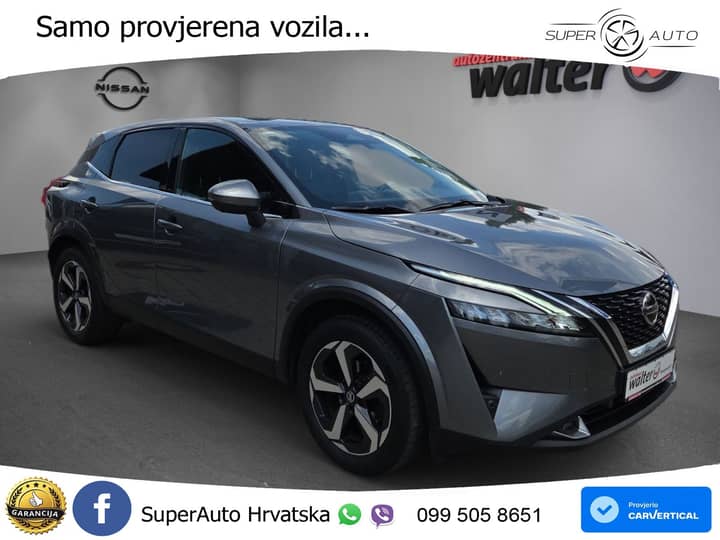 Nissan Qashqai 1.3 DIG-T N-Connecta 140 KS, ACC+360+LED+GR SJED+ASIST
