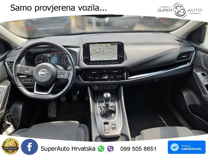 Nissan Qashqai 1.3 DIG-T N-Connecta 140 KS, ACC+360+LED+GR SJED+ASIST