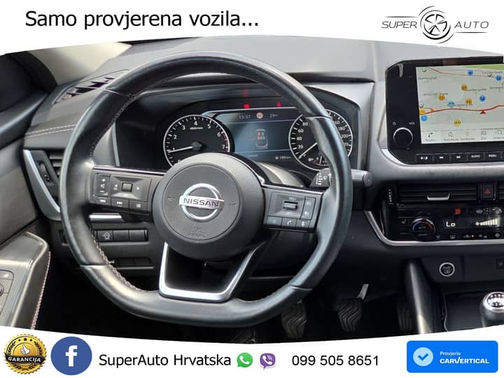 Nissan Qashqai 1.3 DIG-T N-Connecta 140 KS, ACC+360+LED+GR SJED+ASIST
