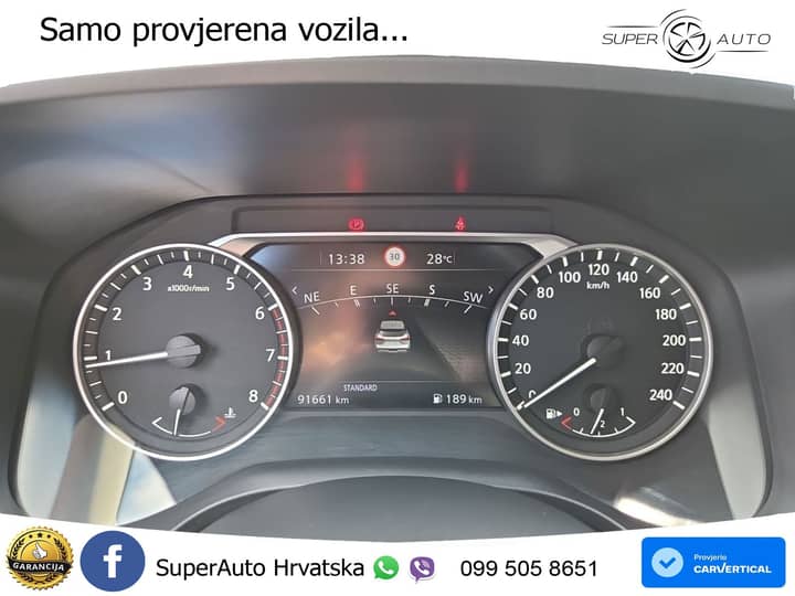 Nissan Qashqai 1.3 DIG-T N-Connecta 140 KS, ACC+360+LED+GR SJED+ASIST