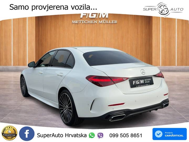 Mercedes C 180 9G-Tr. AMG 170 KS, LED+TEM+GR SJED+KAM+VIRT+PDC