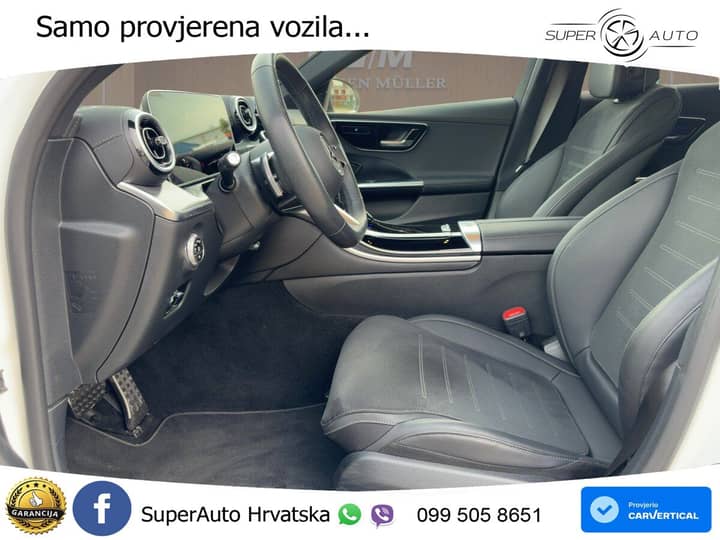 Mercedes C 180 9G-Tr. AMG 170 KS, LED+TEM+GR SJED+KAM+VIRT+PDC