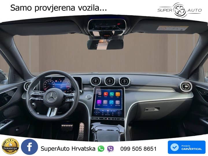 Mercedes C 180 9G-Tr. AMG 170 KS, LED+TEM+GR SJED+KAM+VIRT+PDC