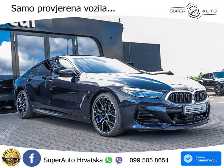 BMW M850i Gran Coupe xDrive Aut. M Sport 530 KS, 360+ACC+KEY+GR SJED+VIRT+LANE