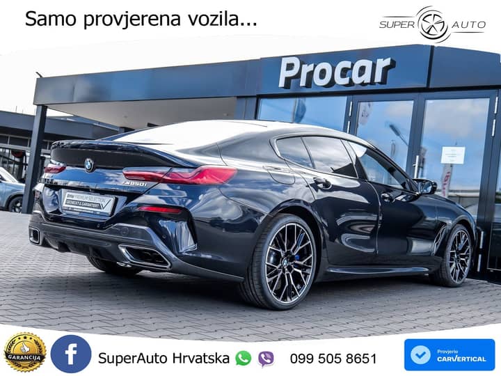 BMW M850i Gran Coupe xDrive Aut. M Sport 530 KS, 360+ACC+KEY+GR SJED+VIRT+LANE